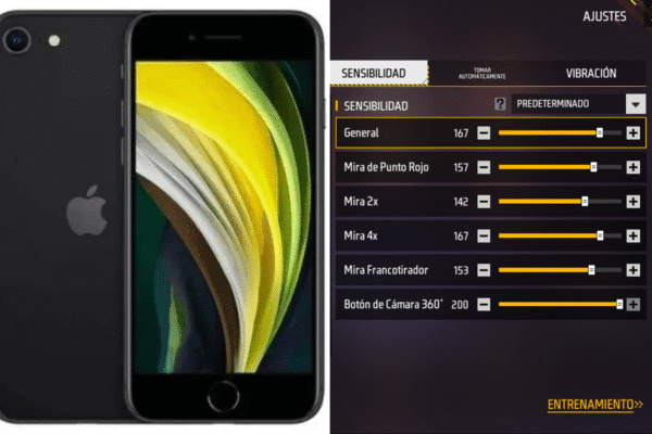 Sensibilidad de Free Fire para iPhone SE (Actualizado 2025)