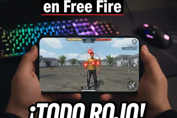Cómo pegar todo rojo en Free Fire