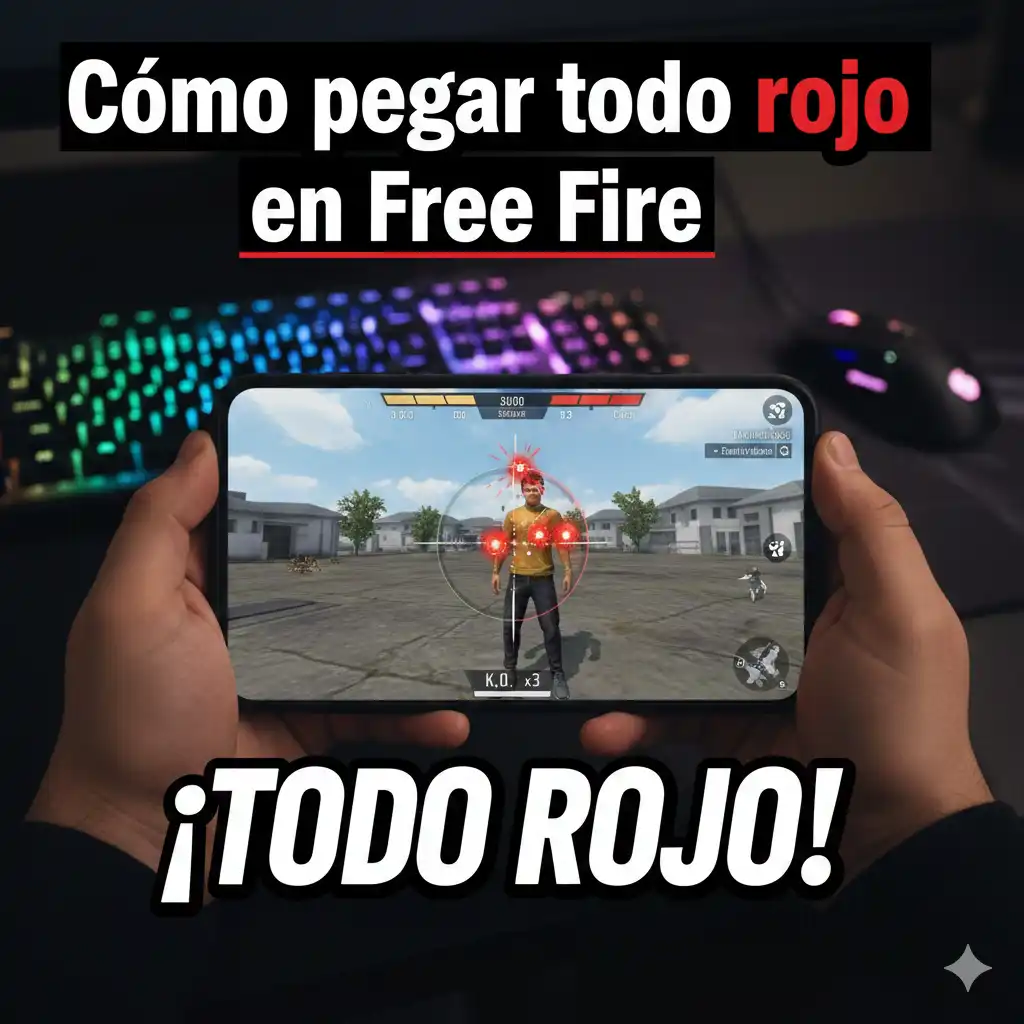 Cómo pegar todo rojo en Free Fire
